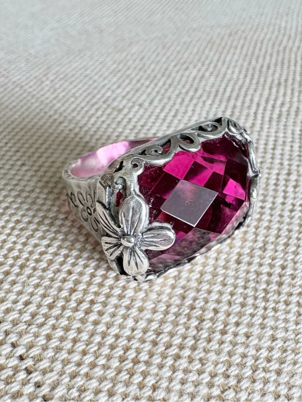 Silpada Sterling Silver Berry-Licious Ring- R2306 - Size 7 - NEW